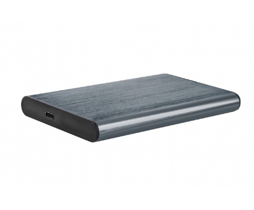 Gembird EE2-U3S-6-GR caja para disco duro externo Carcasa de disco duro/SSD Aluminio 2.5