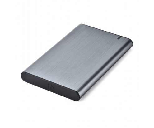 Gembird EE2-U3S-6-GR caja para disco duro externo Carcasa de disco duro/SSD Aluminio 2.5