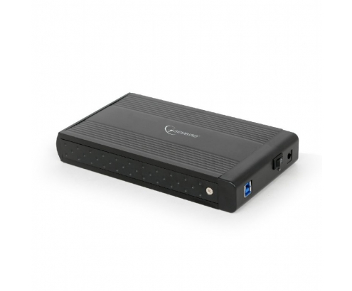 Gembird EE3-U3S-3 caja para disco duro externo Caja de disco duro (HDD) Negro 3.5