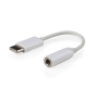 Gembird GMB Audio A-CM-3.5F-01 cambiador de género para cable 3.5 mm USB Tipo C