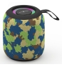 Gembird GMB Audio SPK-BT-LED-05-CM altavoz portátil o de fiesta Altavoz monofónico portátil Camuflaje 8 W