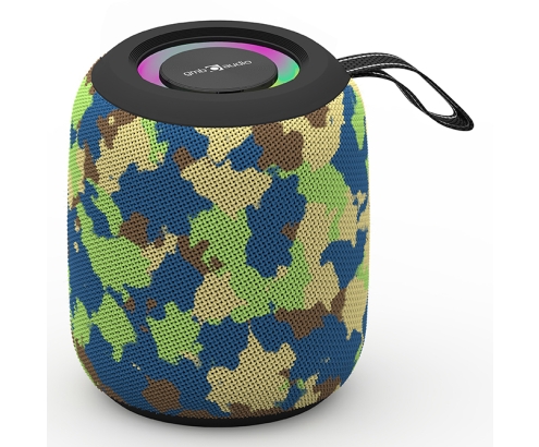 Gembird GMB Audio SPK-BT-LED-05-CM altavoz portátil o de fiesta Altavoz monofónico portátil Camuflaje 8 W