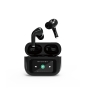 Gembird GMB Audio TWS-LCD-ANC-01-BK auricular y casco Auriculares Inalámbrico Dentro de oído Llamadas/Música USB Tipo C Bluetooth Negro