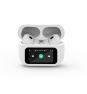 Gembird GMB Audio TWS-LCD-ANC-01-W auricular y casco Auriculares Inalámbrico Dentro de oído Llamadas/Música USB Tipo C Bluetooth Blanco