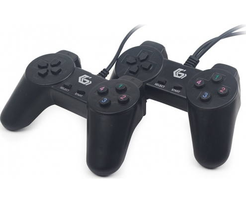 Gembird JPD-UB-01 Gamepad pc USB 2.0 1.4m negro