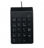 Gembird KPD-U-03 teclado numérico Portátil/PC USB Negro
