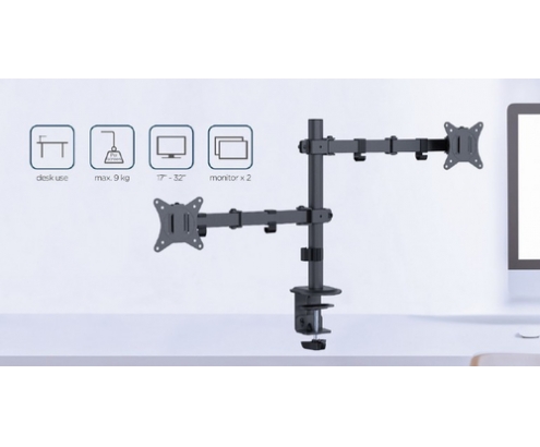 Gembird MA-D2-03 soporte para monitor 81,3 cm (32