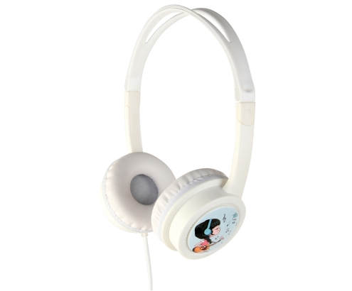 Gembird MHP-JR-W auricular y casco Auriculares Alámbrico Diadema Música Blanco