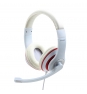Gembird MHS-03-WTRD auricular y casco Auriculares Alámbrico Diadema Llamadas/Música Rojo, Blanco