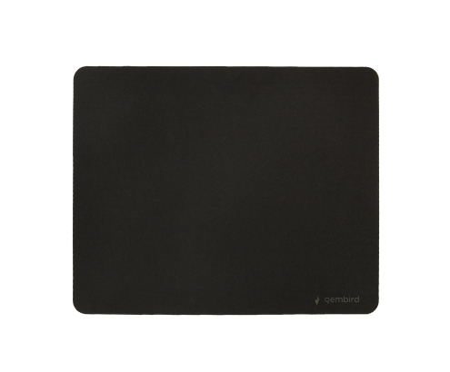 Gembird MP-S-BK-M alfombrilla para ratón Negro
