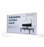 Gembird MS-TABLE-01 soporte para monitor Escritorio Negro