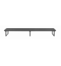 Gembird MS-TABLE2-01 soporte para monitor Escritorio Negro
