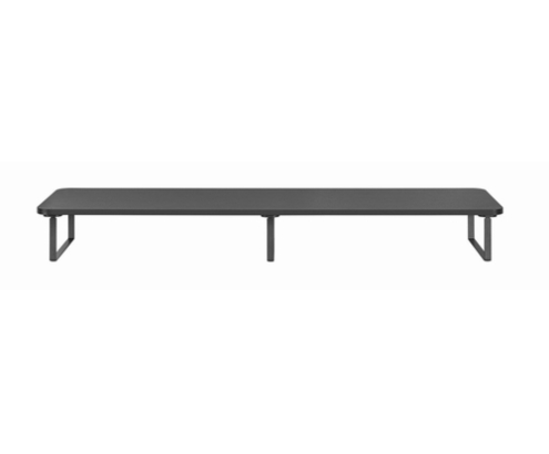 Gembird MS-TABLE2-01 soporte para monitor Escritorio Negro