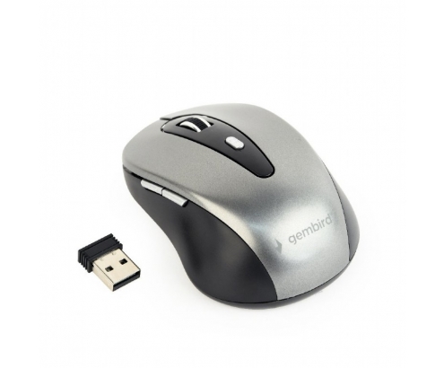 Gembird MUSW-4B-04-BG ratón mano derecha RF inalámbrico Í“ptico 1600 DPI