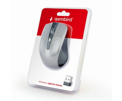Gembird MUSW-4B-04-BG ratón mano derecha RF inalámbrico Í“ptico 1600 DPI