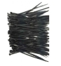 Gembird NYTFR-250X3.6 presilla Nylon Negro 100 pieza(s)