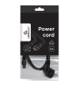 Gembird PC-186-ML12-0.5M cable de transmisión Negro 0,5 m CEE 7/7 C5 acoplador