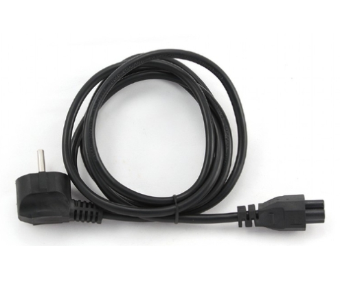 Gembird PC-186-ML12-0.5M cable de transmisión Negro 0,5 m CEE 7/7 C5 acoplador