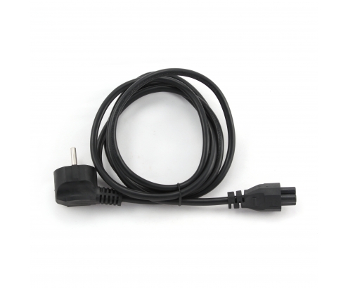 Gembird PC-186-ML12-3M cable de transmisión Negro CEE7/7 C5 acoplador