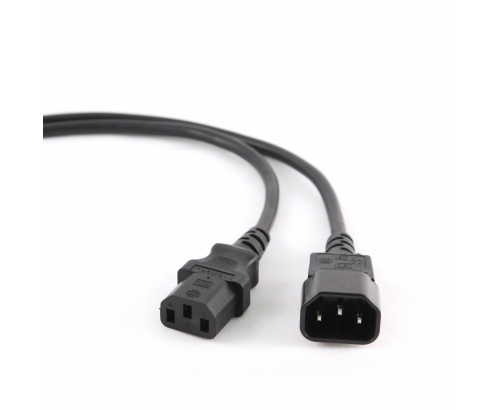 Gembird PC-189-VDE-3M cable de transmisión Negro C14 acoplador
