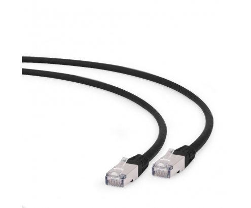 Gembird PP6A-LSZHCU-BK-1.5M cable de red Negro 1,5 m Cat6a