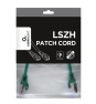 Gembird PP6A-LSZHCU-G-0.25M cable de red Verde 0,25 m Cat6a S/FTP (S-STP)