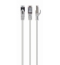 Gembird PP6A-LSZHCU-W-0.5M cable de red Blanco 0,5 m Cat6a S/FTP (S-STP)
