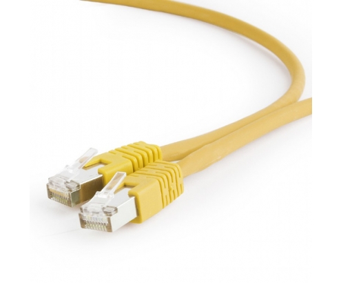 Gembird PP6A-LSZHCU-Y-1M cable de red Amarillo Cat6 S/FTP (S-STP)