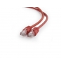 Gembird PP6U-0.5M cable de red Rojo 0,5 m Cat6 U/UTP (UTP)