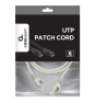 Gembird PP6U-1.5M cable de red Gris 1,5 m Cat6 U/UTP (UTP)