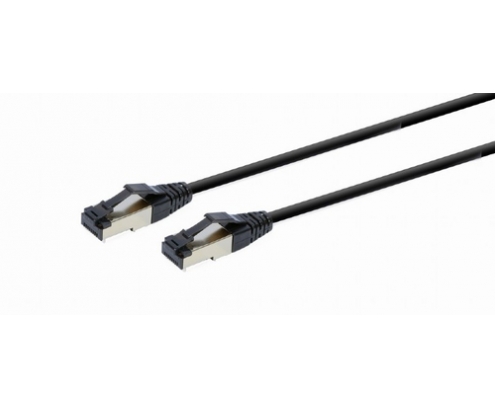 Gembird PP8-LSZHCU-BK-0.25M cable de red Negro 0,25 m Cat8 S/FTP (S-STP)