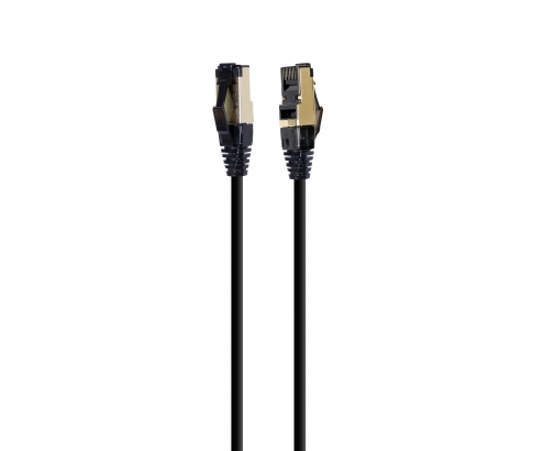 Gembird PP8-LSZHCU-BK-7.5M cable de red Negro 7,5 m Cat8 S/FTP (S-STP)