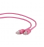 Gembird RJ45/RJ45 Cat5e 3m cable de red Rosa U/UTP (UTP)