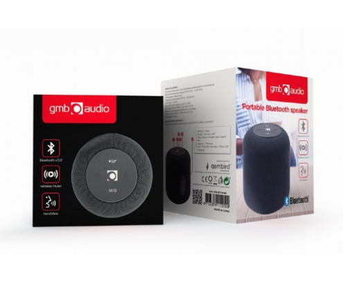 Gembird SPK-BT-15-BK altavoz portátil Altavoz monofónico portátil Negro 5 W