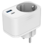 Gembird TA-ACPDQC20-01-W cargador de dispositivo móvil Universal Blanco Corriente alterna Carga rápida Interior