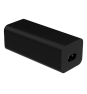Gembird TA-UC-2A2C-PD100-01-BK cargador de dispositivo móvil Portátil, Smartphone Negro Corriente alterna Carga rápida Interior