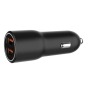 Gembird TA-UC-A2QC36-CAR-01 cargador de dispositivo móvil Teléfono móvil, Smartphone Negro Encendedor de cigarrillos Carga rápida Auto