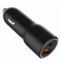 Gembird TA-UC-AC2PDQC38-CAR-01 cargador de dispositivo móvil Universal Negro Encendedor de cigarrillos Carga rápida Auto
