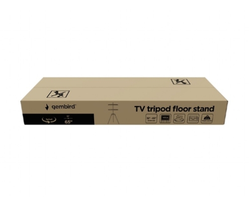 Gembird TVS-65S-01 soporte para TV 165,1 cm (65