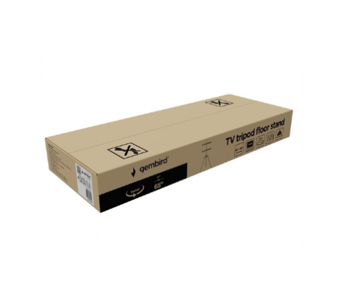 Gembird TVS-65S-01 soporte para TV 165,1 cm (65