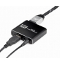 Gembird UHG-4K2-01 Adaptador gráfico USB Negro