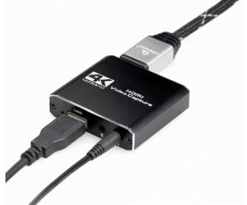Gembird UHG-4K2-01 Adaptador gráfico USB Negro