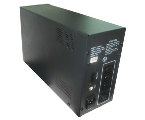 Gembird UPS-PC-1202AP sistema de alimentación ininterrumpida (UPS) LÍ­nea interactiva 1,2 kVA 720 W 4 salidas AC