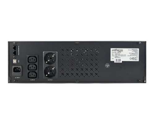 Gembird UPS-RACK-2000 sistema de alimentación ininterrumpida (UPS) Línea interactiva 2 kVA 1200 W 4 salidas AC