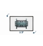 Gembird WM-80ST-01 soporte para TV 2,03 m (80