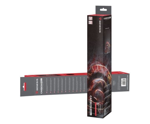 GENESIS Carbon 500 Maxi Lava G2 Alfombrilla de ratón para juegos Multicolor