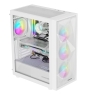GENESIS Diaxid 605 ARGB Midi Tower Blanco