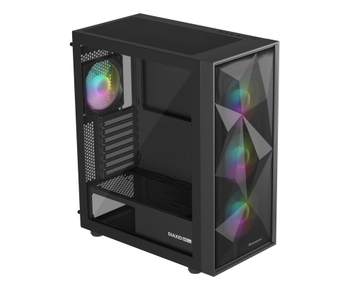 GENESIS Diaxid 605 ARGB Midi Tower Negro