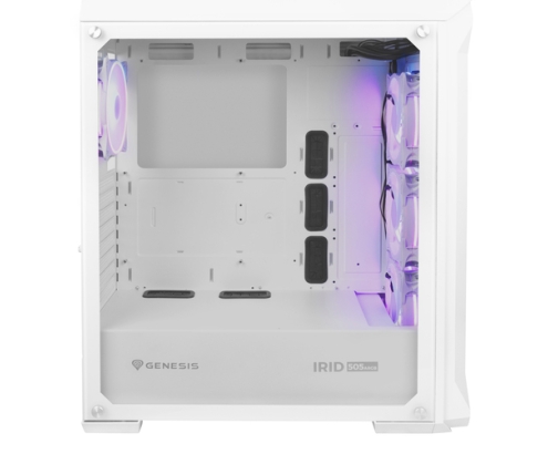 GENESIS Irid 505 ARGB Midi Tower Blanco