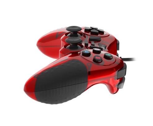 GENESIS MANGAN 200 Rojo USB 2.0 Gamepad Analógico/Digital PC